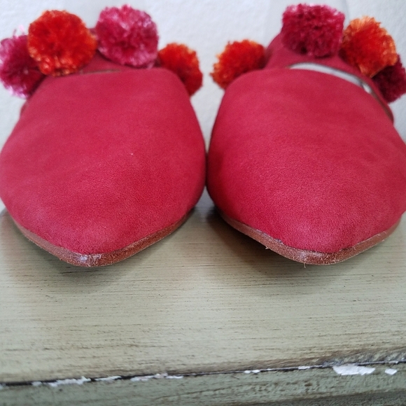 Anthropologie Pom-Strapped Slides - Picture 6 of 9